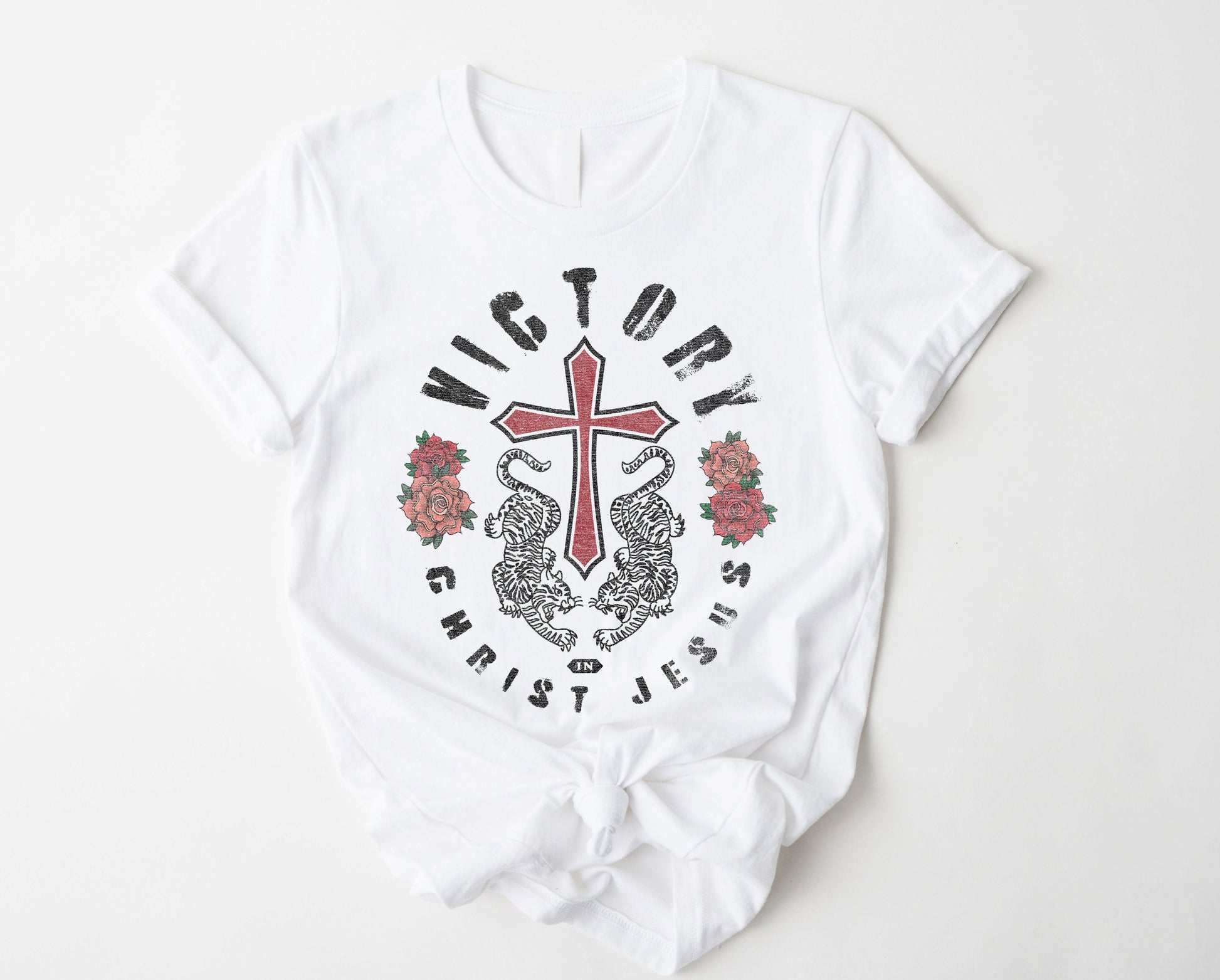 Wholesale Victory Graphic Tee - Tan
