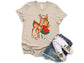 Wholesale Vintage Deer Graphic Tee - White Sweatshirt