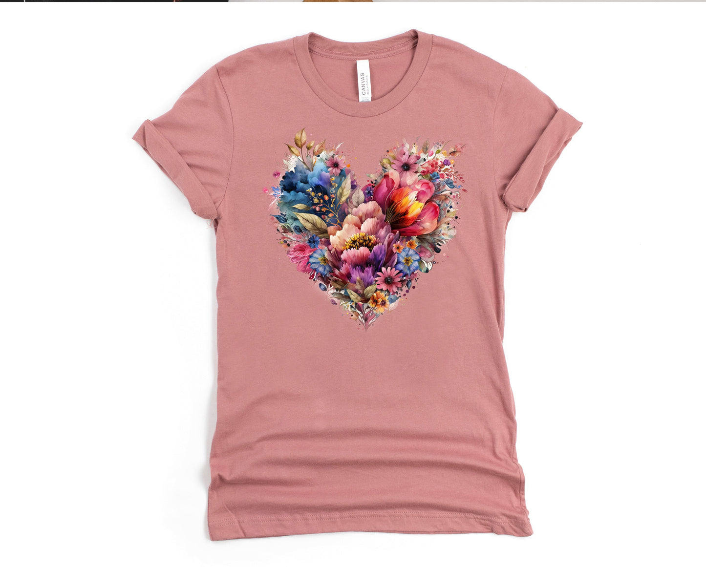 Vintage Floral Heart