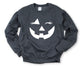 Wholesale Wink Graphic Tee - Charcoal Sweatshirt