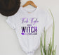 Wholesale Witch Vibes Graphic Tee - White
