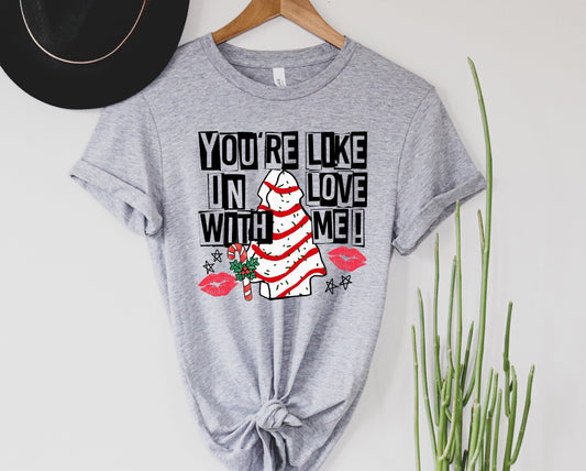 Wholesale You're Like in Love With Me Graphic Tee - White
