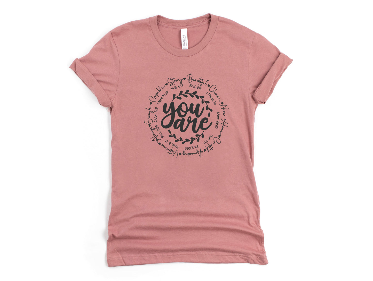 Wholesale You Are Graphic Tee - Teal Tee