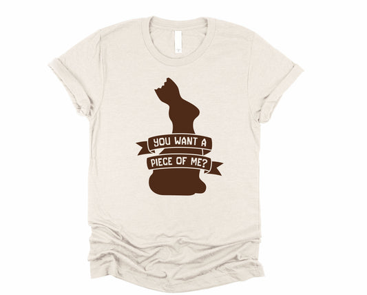Wholesale You Want a Piece of Me Graphic Tee - Mint