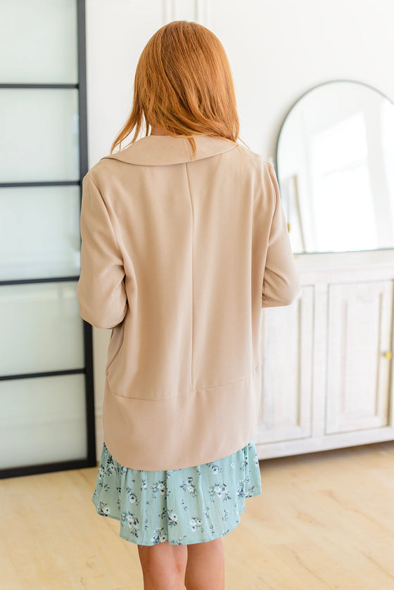 Cherish it All Shawl Collar Jacket