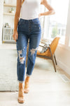 Colt High Rise Button Fly Distressed Boyfriend Jeans