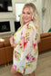 Yeah, We Did That Floral Kimono in Ivory