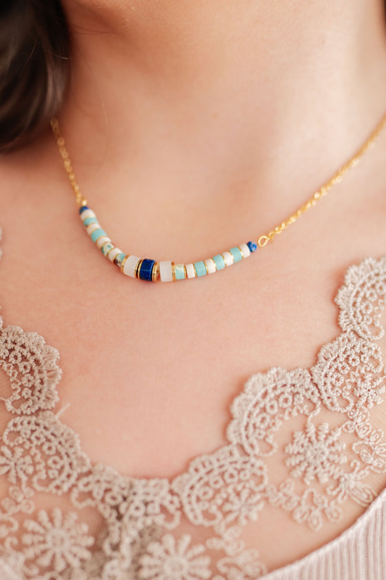 Sweet Stacks Beaded Necklace