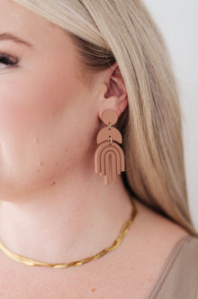  This Promise Earrings in Brown